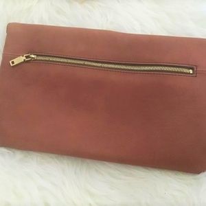 J. Crew Bags - J. CREW LEATHER STATIONARY CLUTCH - NWOT J. Crew Bags - J. CREW LEATHER STATIONARY CLUTCH - NWOT